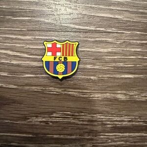 Fc Barcelona Futbol soccer croc charm